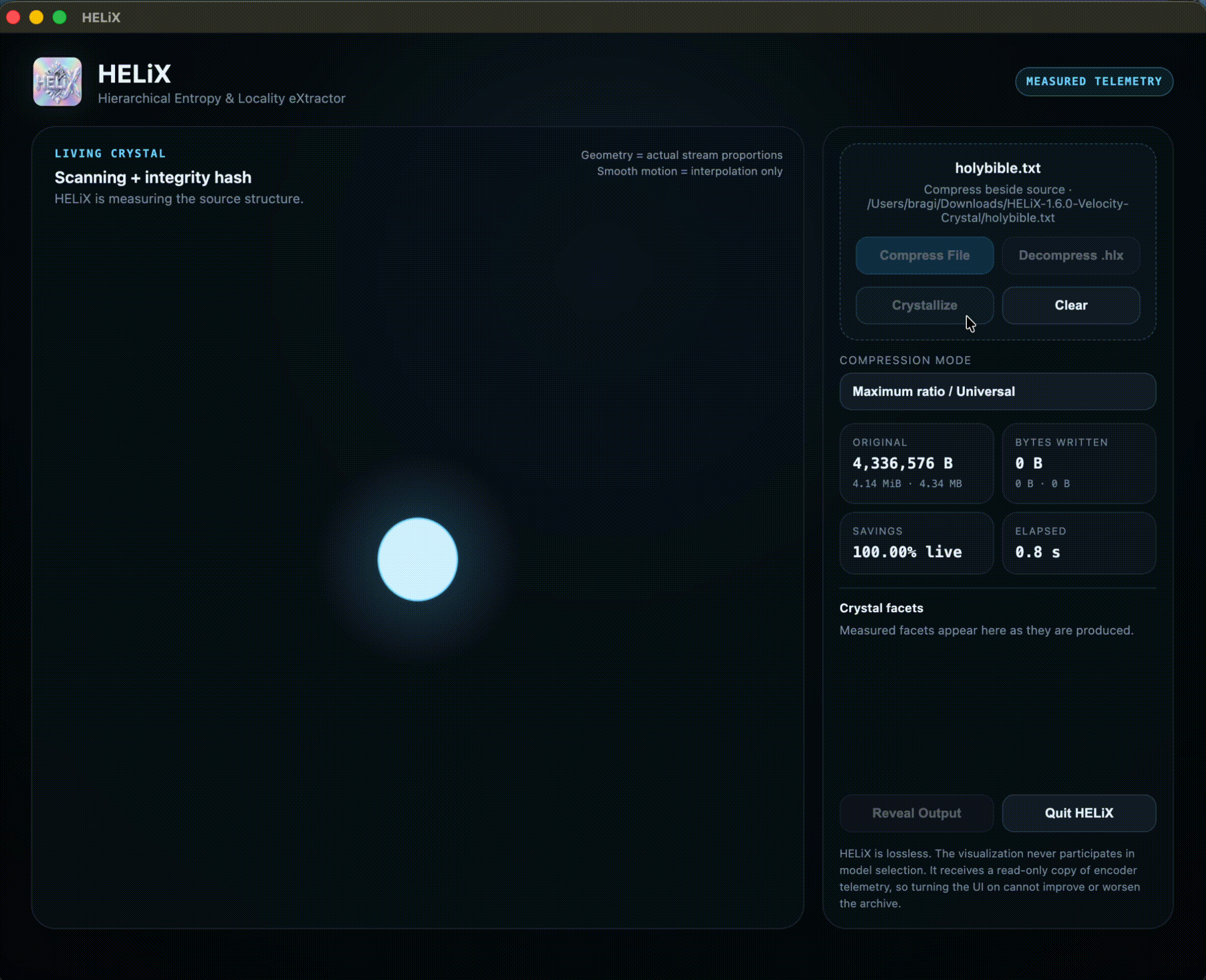 HELiX Screenshot